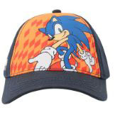 Orange modern Sonic cap