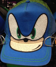 Rhinestone Sonic Face cap