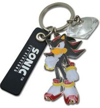 Shadow the Hedgehog keychain