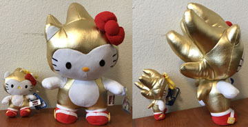 Hello kitty Super Sonic keychain