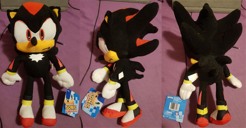 Bensos prize plush Shadow the Hedgehog