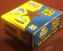 Sonic pog / tazo box