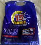 Sonic EBGAMES bag 15th anniversary side