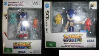 Wii & DS Sonic Colors packs