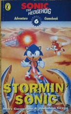 Sonic gamebook 6 stormin Sonic