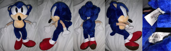 Tec Toy Brazil Sonic Plush