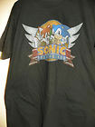 Black shirt Sonic logo