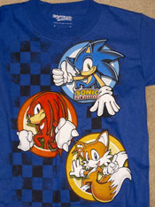 Team Sonic Blue tee