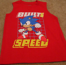 Sonic the Hedgehog built for speed tank