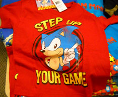 Step up your game Sonic Tee