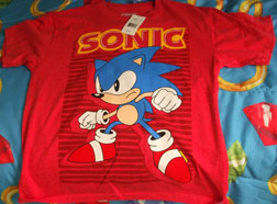 Clap and roll Sonic shirt