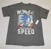 Wanted speed Sonic shirt