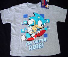 I'm outta here Sonic shirt