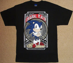 Original player Sonic the Hedgehog tee