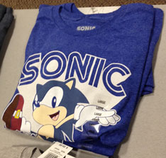 Sonic JC Pennys tee