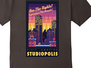 Sonic Mania studiopolis shirt