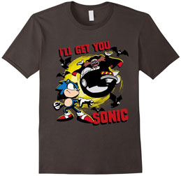 I'll get you halloween Classic Sonic T-shirt