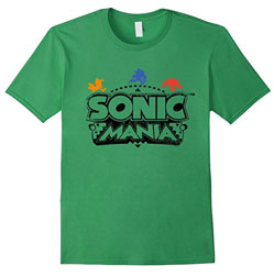 Sonic Mania green tee