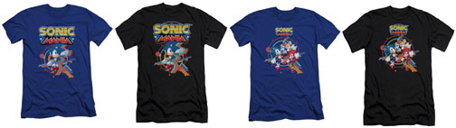 Sonic mania tee (4 colors0