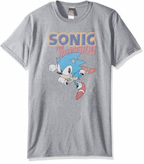 Running Sonic the Hedgehog tee