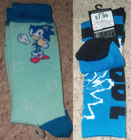 Mania Sonic Socks