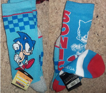 Target classic Sonic Socks