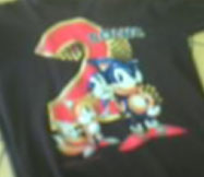 Sonic 2 Black shirt