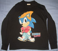 Sonic the Hedgehog odd shirt