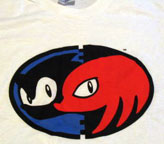 Sonic & Knuckles symbol shirt