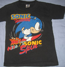 Sonic spin shirt