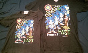 Think fast Sonic shirt