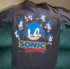 Black Thead Sonic shirt