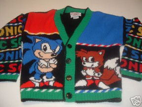 Old Sonic Sweater