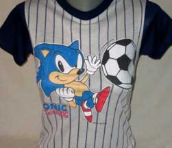 Girl Soccer Sonic t-shirt