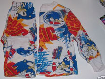 Sonic Color Pajamas