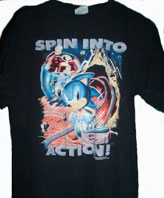 Sonic Spinball shirt