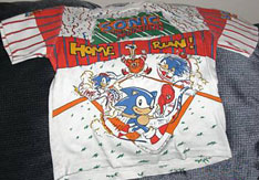 Sonic Archie Comics / satam shirt back