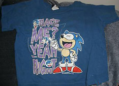 Race me Sonic shirt