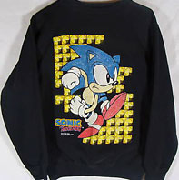 Classic Sonic yellow block sweatshirt