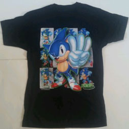 Sonic 3 power up shirt