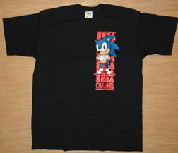 Sega Channel 90s Sonic shirt