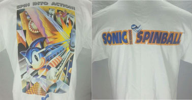 Sonic Spinball shirt / tee