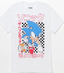 Classic Sonic Pac Sun JP style tee