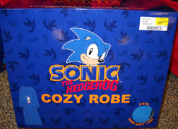 Classic Sonic cozy robe