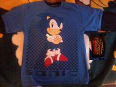 Classic Sonic pixel shirt