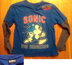 Classic Sonic long sleeve 2016