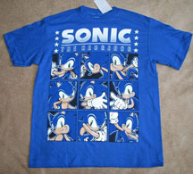 Sonic faces shirt