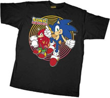 Sonic & Knuckles circles shirt