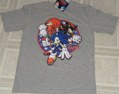 Sonic, Shadow & Knuckles shirt