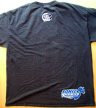 Sonic Riders 15th anniversary shirt back